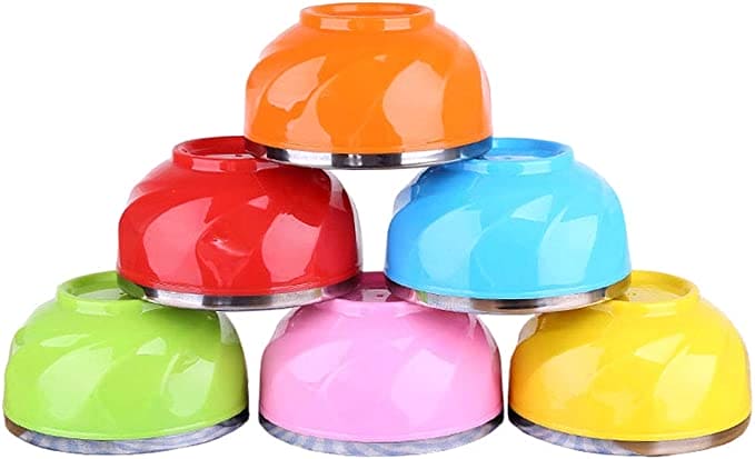 Candy Color Stainless Steel Bowl, Double Layer Creative Noodle Bowl Soup Bowl, Children Dinnerware Heat Insulation Rice Bowl, Stainless Steel Food Salad Container, Kitchen Utensils, Anti-scalding Kids Rice, Soup, Noodles, Salad Bowl Candy Color Stainless Steel Bowl, Double Layer Creative Noodle Bowl Soup Bowl, Children Dinnerware Heat Insulation Rice Bowl, Stainless Steel Food Salad Container, Kitchen Utensils, Anti-scalding Kids Rice, Soup, Noodles, Salad Bowl